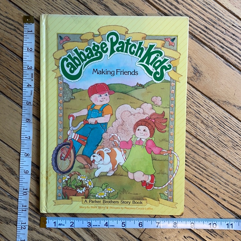 Vintage Cabbage Patch Kids Book Hardcover